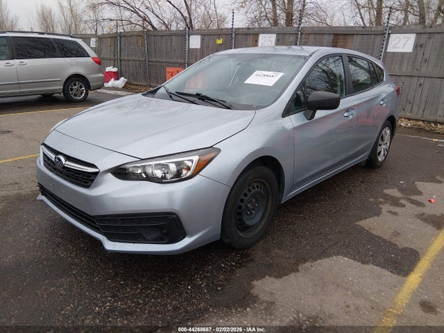 2020 Subaru Impreza 5-door მანქანა იყიდება აუქციონზე, vin: 4S3GTAB63L3727844, აუქციონის ნომერი: 44288687