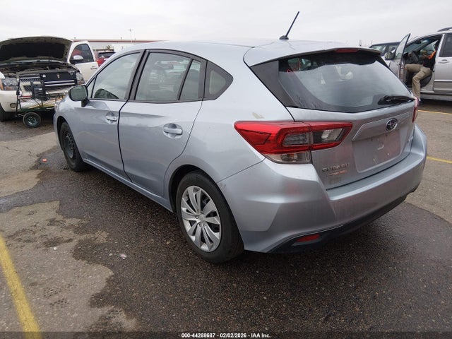 2020 Subaru Impreza 5-door მანქანა იყიდება აუქციონზე, vin: 4S3GTAB63L3727844, აუქციონის ნომერი: 44288687