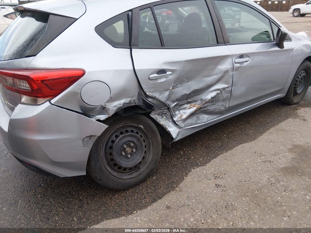 2020 Subaru Impreza 5-door მანქანა იყიდება აუქციონზე, vin: 4S3GTAB63L3727844, აუქციონის ნომერი: 44288687