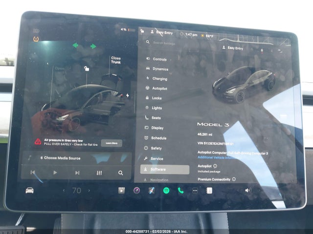 Продажа на аукционе авто 2022 Tesla Model 3 Rear-wheel Drive, vin: 5YJ3E1EA3NF196191, номер лота: 44288731