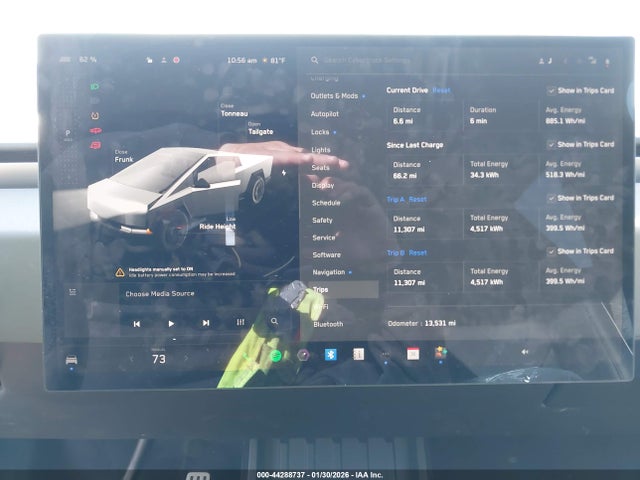 Aukcja sprzedaży 2025 Tesla Cybertruck All-wheel Drive, vin: 7G2CEHED0SA059251, numer aukcji: 44288737