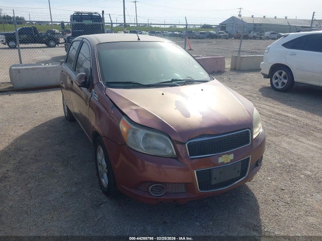 2011 CHEVROLET AVEO KL1TD6DEXBB255487