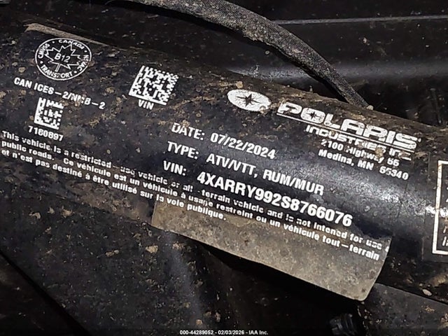 Polaris Ranger 2025 4XARRY992S8766076 Image 10
