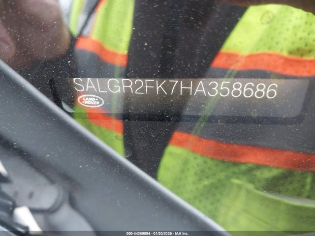 2017 LAND ROVER RANGE ROVER SALGR2FK7HA358686 Photo 8