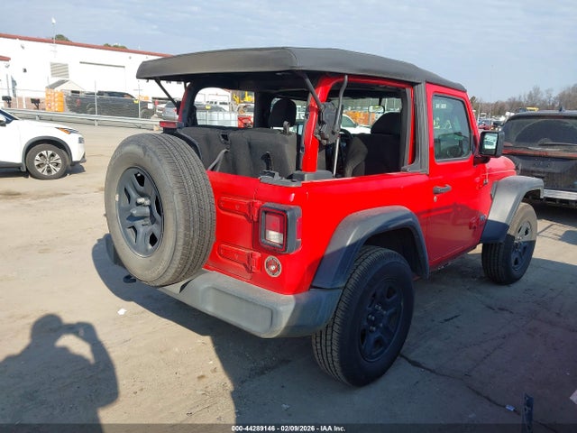 Продаж на аукціоні авто 2021 Jeep Wrangler Sport 4x4, vin: 1C4GJXAG0MW621130, номер лоту: 44289146