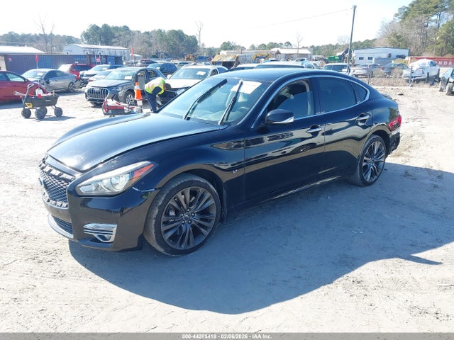 2017 Infiniti Q70 3.7x მანქანა იყიდება აუქციონზე, vin: JN1BY1ARXHM770637, აუქციონის ნომერი: 44289418