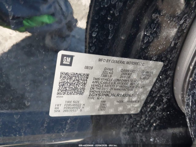 2020 CADILLAC ESCALADE ESV 1GYS3HKJ6LR143260 Photo 8