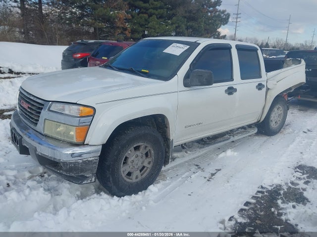44289451 :رقم المزاد ، 1GTDS136248207806 vin ، 2004 Gmc Canyon Sle مزاد بيع