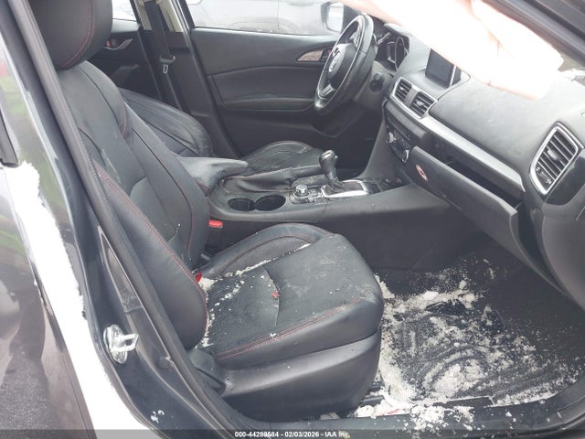 2016 Mazda Mazda3 S Grand Touring მანქანა იყიდება აუქციონზე, vin: JM1BM1X30G1294409, აუქციონის ნომერი: 44289584