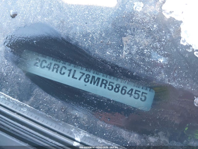 Aukcja sprzedaży 2021 Chrysler Pacifica Hybrid Touring L, vin: 2C4RC1L78MR586455, numer aukcji: 44289614