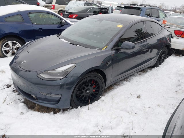 Продажа на аукционе авто 2022 Tesla Model 3 Performance Dual Motor All-wheel Drive, vin: 5YJ3E1EC9NF348119, номер лота: 44289644