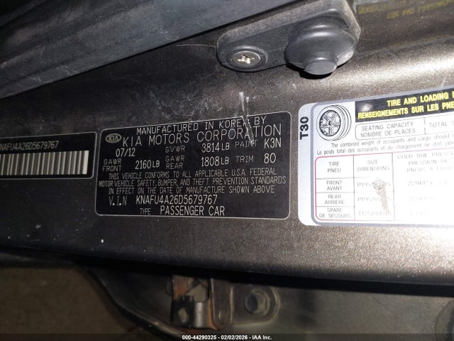 2013 KIA FORTE KNAFU4A26D5679767 Photo 8