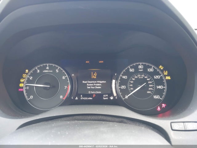 44290417 :رقم المزاد ، 5J8TC1H32ML010317 vin ، 2021 Acura Rdx Standard مزاد بيع