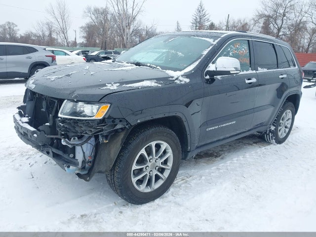 Продажа на аукционе авто 2015 Jeep Grand Cherokee Limited, vin: 1C4RJFBG8FC933203, номер лота: 44290471