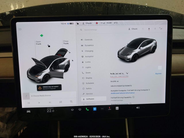 2020 TESLA MODEL Y 5YJYGDEF3LF009672 Photo 6
