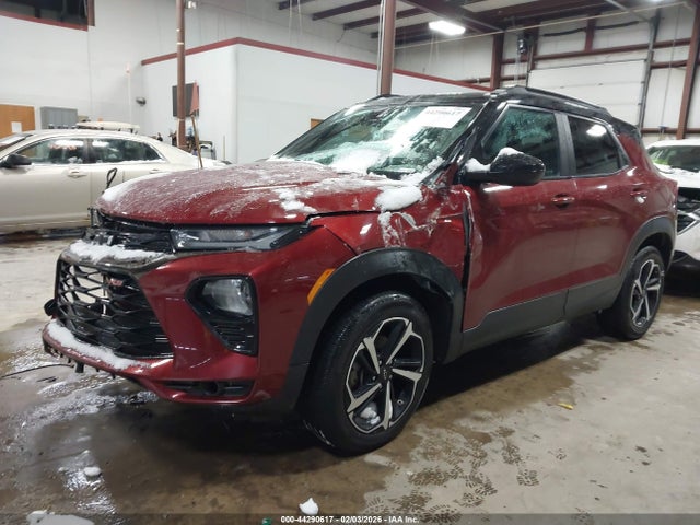 2022 Chevrolet Trailblazer Awd Rs მანქანა იყიდება აუქციონზე, vin: KL79MUSL7NB052311, აუქციონის ნომერი: 44290617