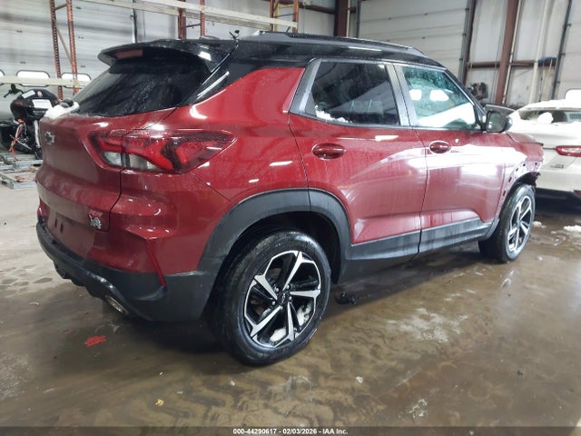 2022 Chevrolet Trailblazer Awd Rs მანქანა იყიდება აუქციონზე, vin: KL79MUSL7NB052311, აუქციონის ნომერი: 44290617