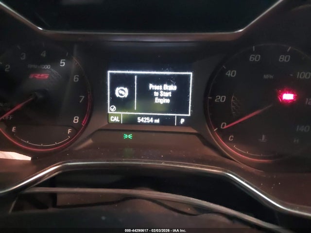 2022 Chevrolet Trailblazer Awd Rs მანქანა იყიდება აუქციონზე, vin: KL79MUSL7NB052311, აუქციონის ნომერი: 44290617