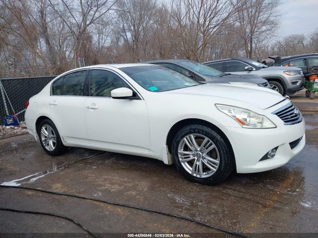 44290846 :رقم المزاد ، JN1DV6AR0CM730686 vin ، 2012 Infiniti G25x مزاد بيع