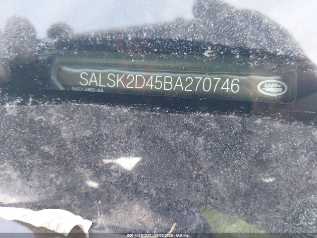 2011 LAND ROVER RANGE ROVER SPORT SALSK2D45BA270746 Photo 8