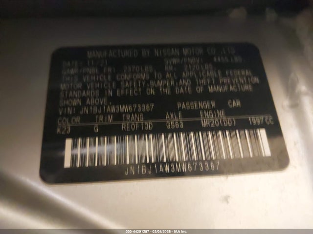 2021 NISSAN ROGUE SPORT JN1BJ1AW3MW673367 Photo 8