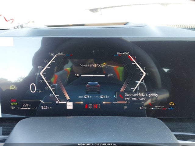 44291570 :رقم المزاد ، 5UX33EX01T9303813 vin ، 2026 Bmw X6 Xdrive40i مزاد بيع