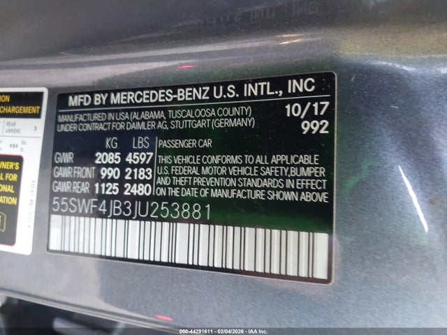 2018 MERCEDES-BENZ C 300 55SWF4JB3JU253881 Photo 8