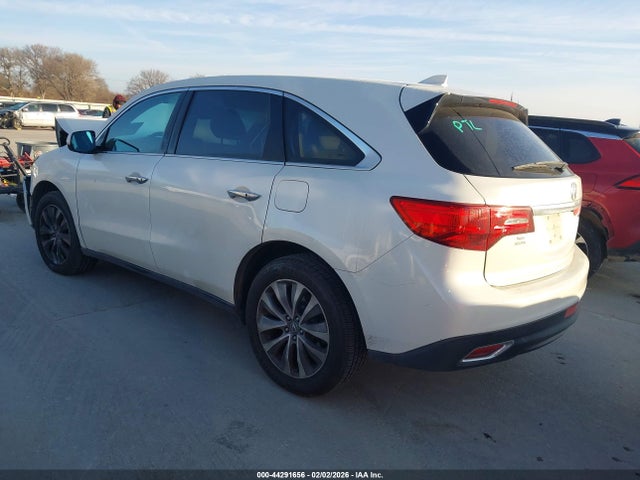 44291656 :رقم المزاد ، 5FRYD4H47FB010247 vin ، 2015 Acura Mdx Technology Package مزاد بيع