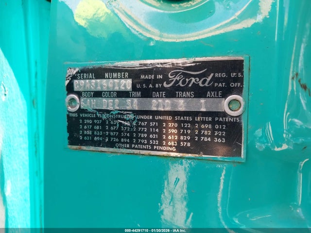 1959 FORD FAIRLANE C9AS164120 Photo 8