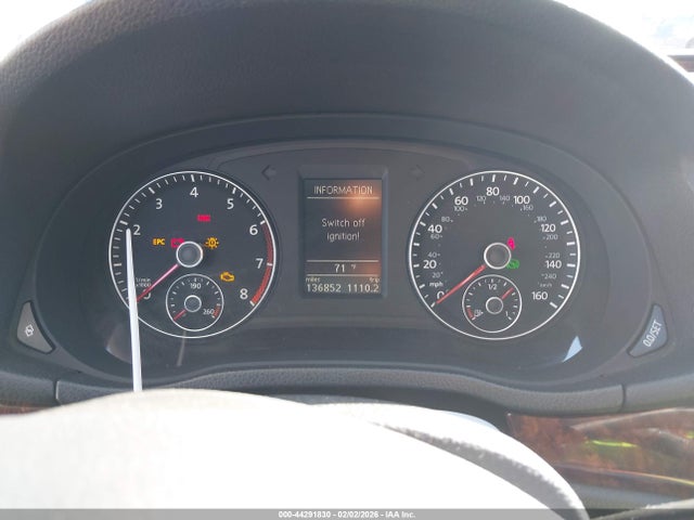 Продаж на аукціоні авто 2012 Volkswagen Passat 2.5l Sel Premium, vin: 1VWCP7A30CC092222, номер лоту: 44291830