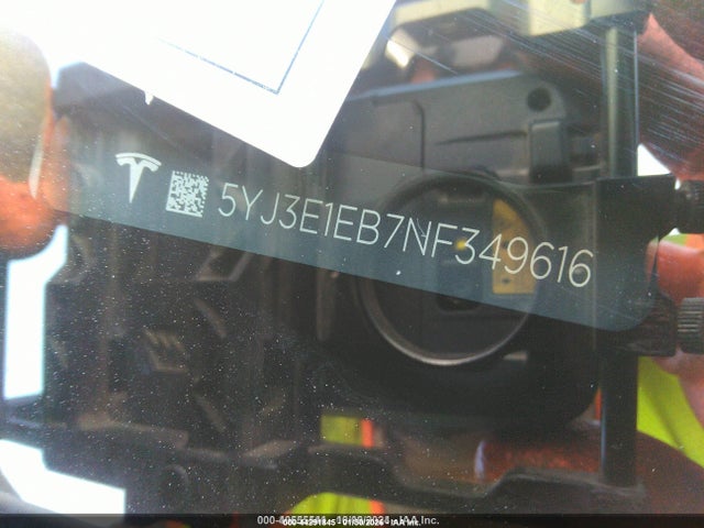 2022 TESLA MODEL 3 5YJ3E1EB7NF349616 Photo 8