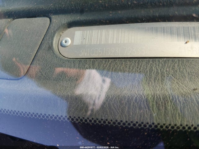 Auction sale of the 2003 Nissan Sentra Xe, vin: 3N1CB51D23L793334, lot number: 44291877