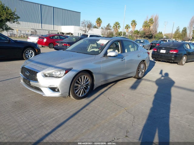 Продажа на аукционе авто 2018 Infiniti Q50 3.0t Luxe, vin: JN1EV7AP6JM360270, номер лота: 44291931