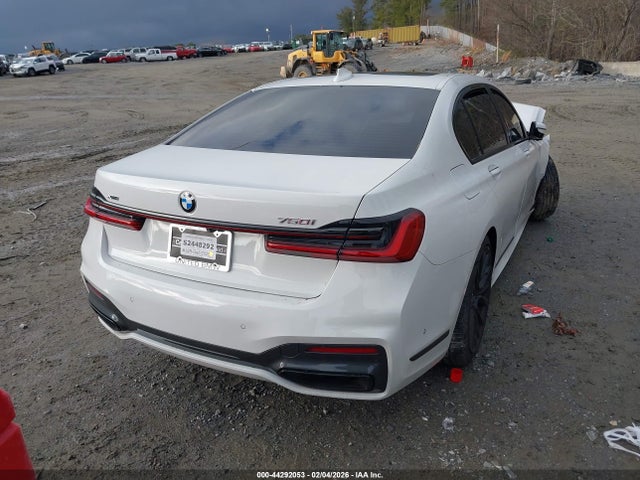 2022 Bmw 750 I Xdrive მანქანა იყიდება აუქციონზე, vin: WBA7U2C05NCG83278, აუქციონის ნომერი: 44292053