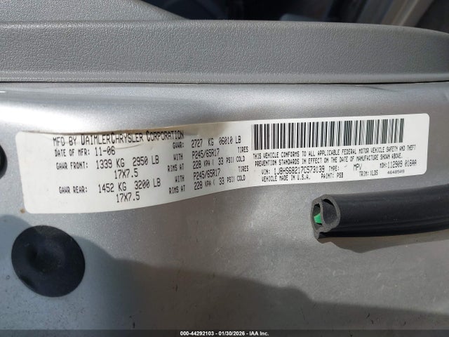 2007 JEEP GRAND CHEROKEE 1J8HS68217C573139 Photo 8