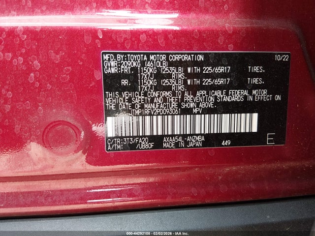 Toyota Rav4 Xle 2023 JTMP1RFV2PD093061 Image 9
