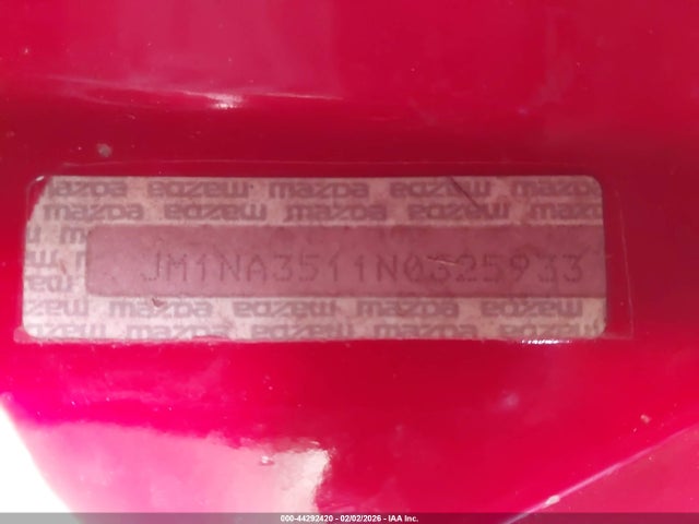 1992 MAZDA MX-5 MIATA JM1NA3511N0325933 Photo 8