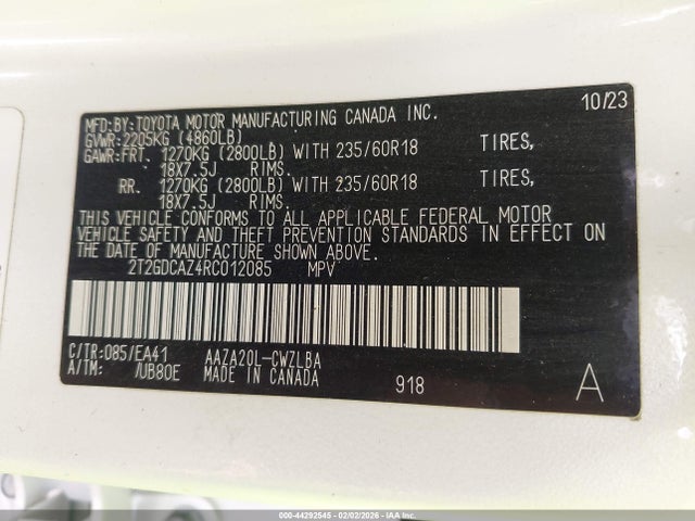 Lexus Nx 250 Premium 2024 2T2GDCAZ4RC012085 Image 9