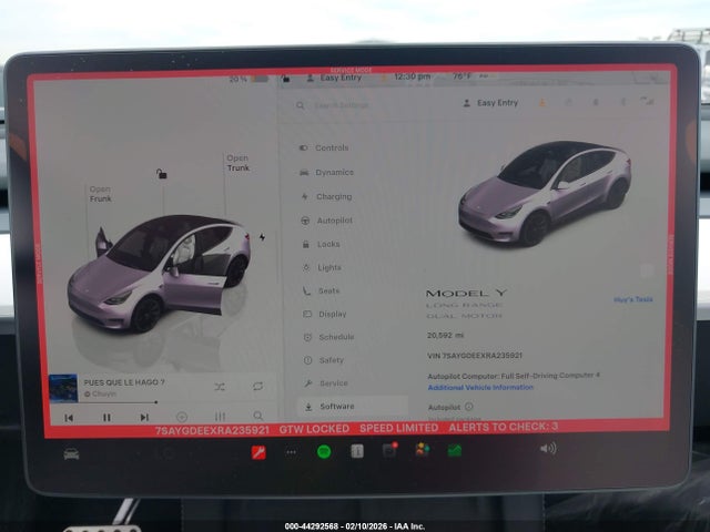 2024 TESLA MODEL Y 7SAYGDEEXRA235921 Photo 6