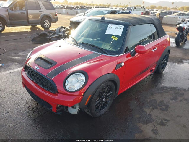 2013 MINI CONVERTIBLE WMWZP3C51DT297745 Photo 1