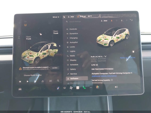 2026 TESLA MODEL Y 7SAYGDEE7TF516004 Photo 6