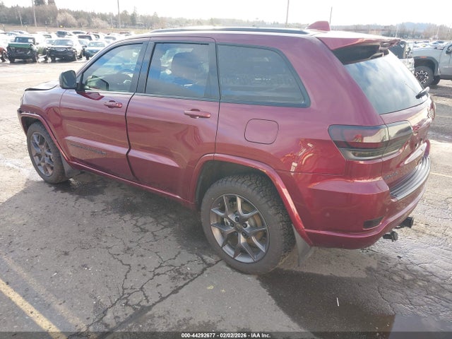 Продажа на аукционе авто 2021 Jeep Grand Cherokee 80th Anniversary 4x4, vin: 1C4RJFBG4MC502922, номер лота: 44292677