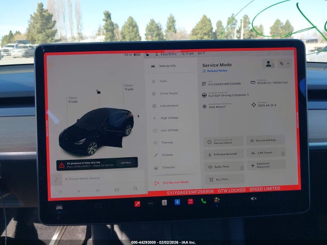 2021 TESLA MODEL Y 5YJYGAEEXMF256906 Photo 6