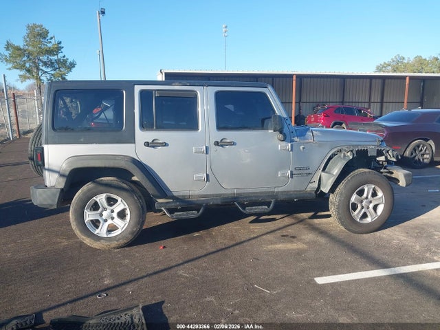 Продаж на аукціоні авто 2018 Jeep Wrangler Jk Unlimited Sport S 4x4, vin: 1C4BJWDG9JL838995, номер лоту: 44293366
