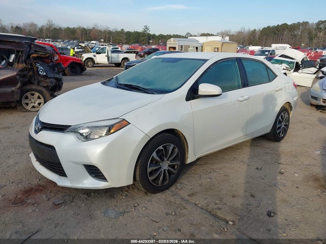 Продажа на аукционе авто 2016 Toyota Corolla Le Eco, vin: 5YFBPRHE1GP424960, номер лота: 44293387
