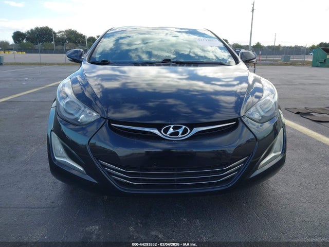 2016 Hyundai Elantra Limited მანქანა იყიდება აუქციონზე, vin: 5NPDH4AE6GH688594, აუქციონის ნომერი: 44293532