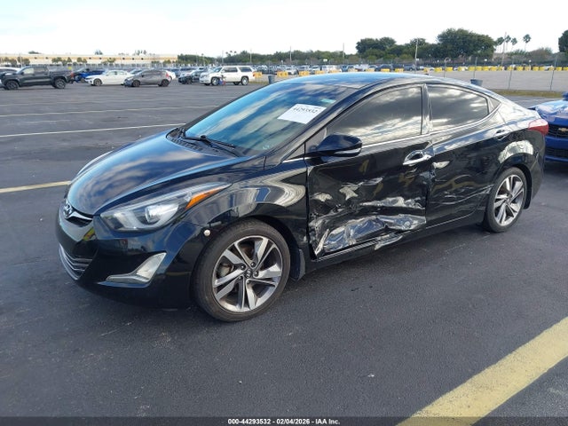 2016 Hyundai Elantra Limited მანქანა იყიდება აუქციონზე, vin: 5NPDH4AE6GH688594, აუქციონის ნომერი: 44293532