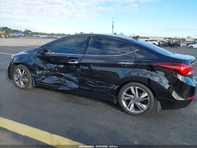 2016 Hyundai Elantra Limited მანქანა იყიდება აუქციონზე, vin: 5NPDH4AE6GH688594, აუქციონის ნომერი: 44293532