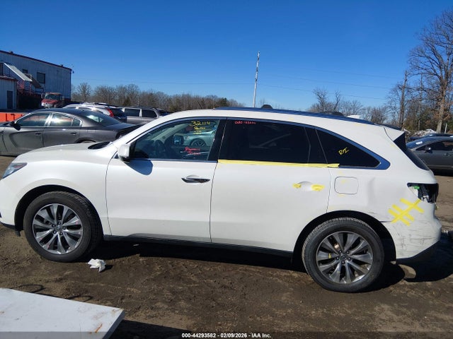 44293582 :رقم المزاد ، 5FRYD4H4XGB049867 vin ، 2016 Acura Mdx Technology   Acurawatch Plus Packages/technology Package مزاد بيع