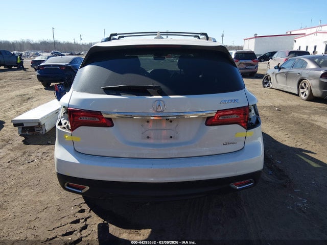 44293582 :رقم المزاد ، 5FRYD4H4XGB049867 vin ، 2016 Acura Mdx Technology   Acurawatch Plus Packages/technology Package مزاد بيع